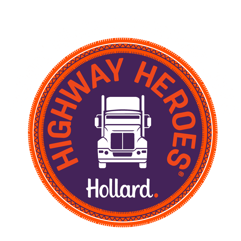 Hollard Highway Heroes 2026 logo with truck icon.